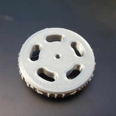 Bánh xe căn chỉnh mặt bàn có chèn đồng cho các mẫu Anycubic Mega