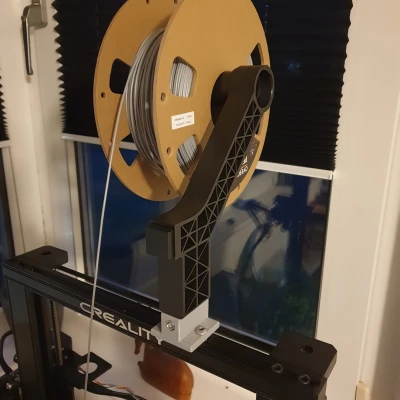 Bộ chuyển đổi giá đỡ cuộn dây gắn trên CR-6 SE - Kiểu Ender 3 S1 / Prusa MKS