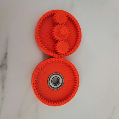 MPRT - Hộp số hành tinh tỉ số 90:1