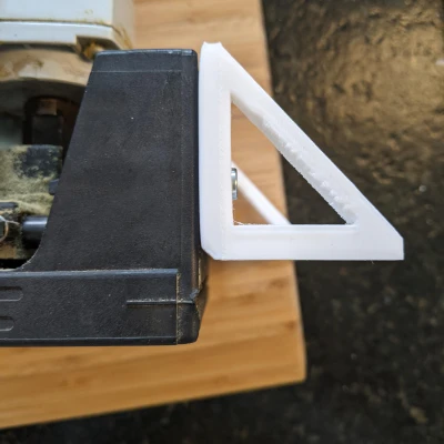 Thước vuông cho máy ghép mộng gỗ Wolfcraft / Anschlagwinkel Multi Holzfräse Wolfcraft