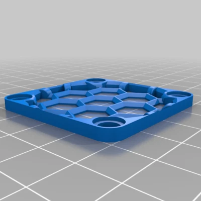 Vỏ Quạt 40mm Kiểu Tổ Ong