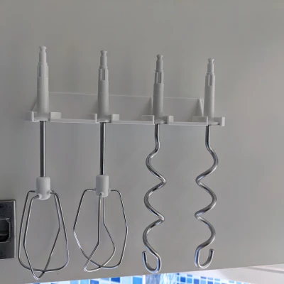 Giá đỡ phới đánh trứng và móc máy xay Braun