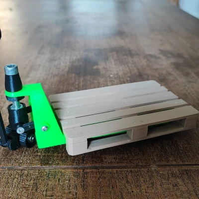 Mô hình Pallet EUR Tỷ lệ 1/10