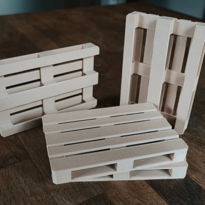 Mô hình Pallet EUR Tỷ lệ 1/10