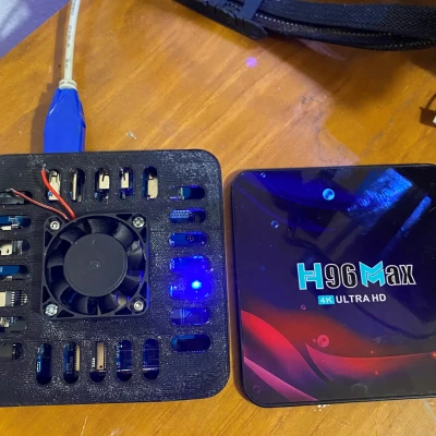 Nắp Hộp TV Android H96 Max