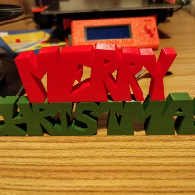 Biển "Chúc mừng Giáng sinh"