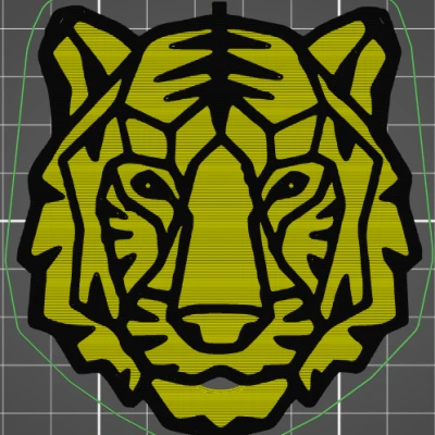 Mặt dây chuyền Hổ