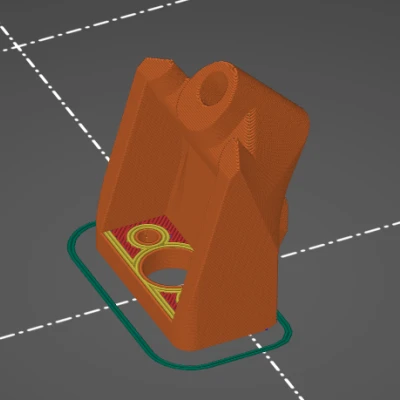 Giá đỡ ăng-ten SMA Cinelog 35 45 độ