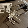 Mô hình X-Wing Snowflake Kit Card Trang trí Giáng sinh - Thumbnail 1