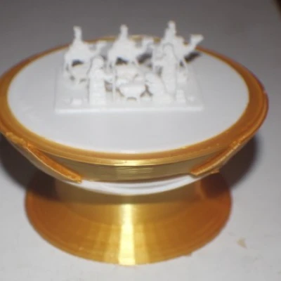 Mô hình Chúa Giáng sinh có đèn