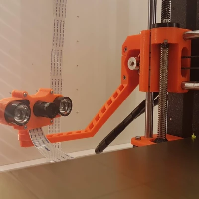 IR-Pi Cam Prusa i3 MK3/MK3s Giá đỡ Camera Xoay Gói