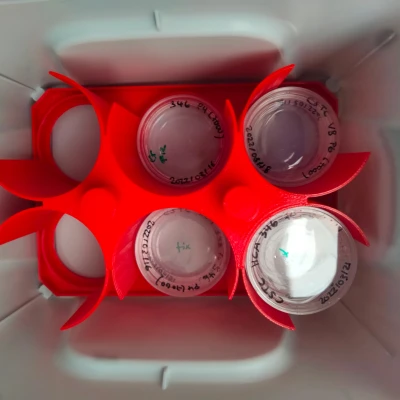 Giá đỡ/Khay lót hộp petri/Ibidi 35mm