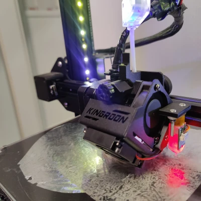 Ngàm gắn BL-touch vào Bộ đùn trực tiếp Kingroon E3DY