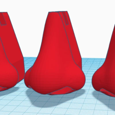 Giá đỡ kính hình mũi