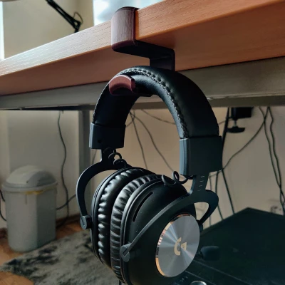 Móc Treo Tai Nghe Dưới Bàn