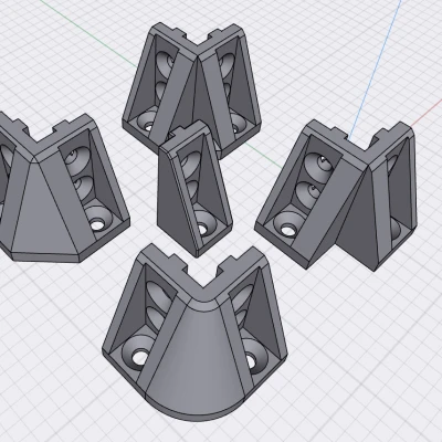 Giá đỡ thanh nhôm