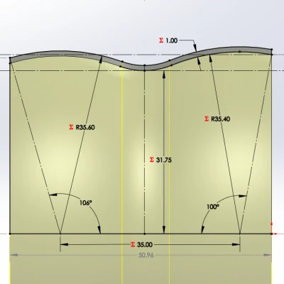 Ống Phân Đoạn Chế Độ Vase Mode Linh Hoạt 2.5in