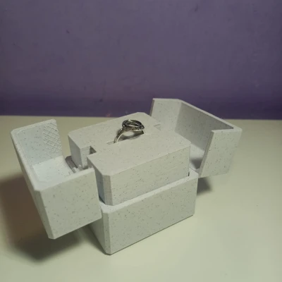 Hộp Nhẫn Nâng Lên Cơ Khí