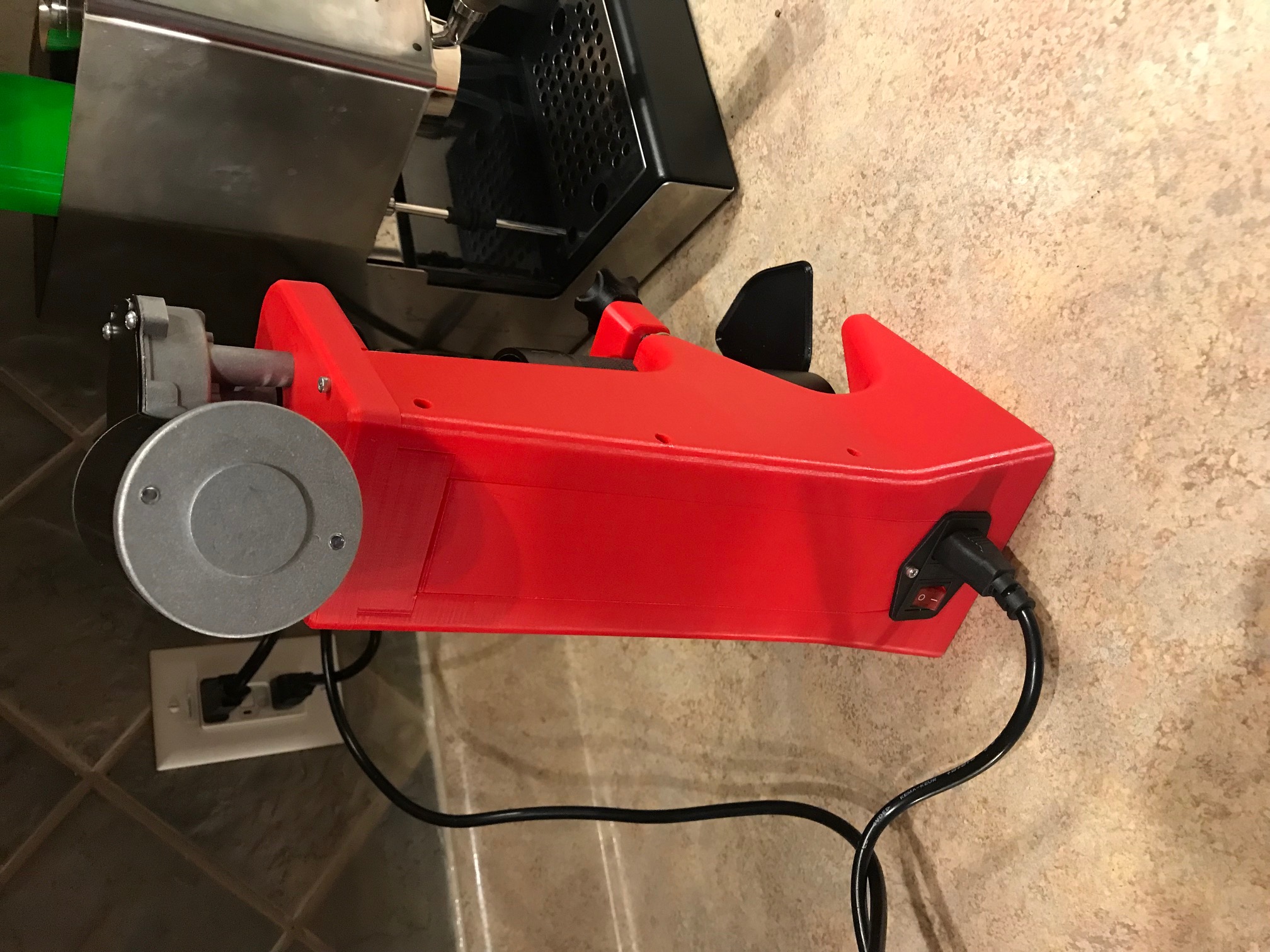 Chuyển đổi máy xay cà phê thủ công J-Max sang điện