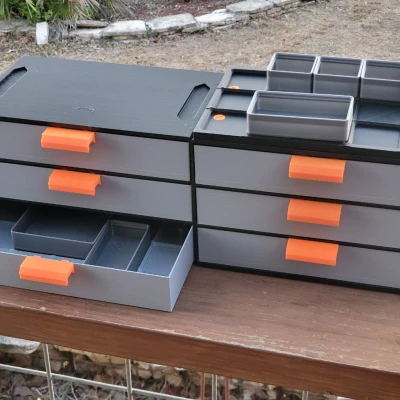 Hệ thống ngăn kéo mô-đun Gridfinity