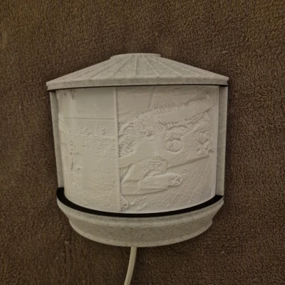 Đèn Lithophane Gắn Tường