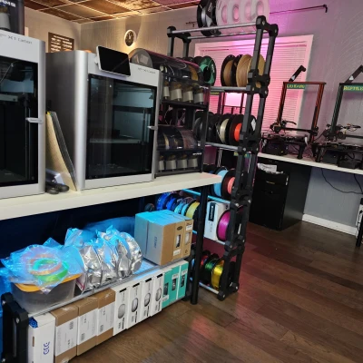 Giá Đỡ Cuộn Sợi - Có Thể Xếp Chồng - Không Cần Keo