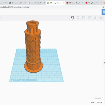 Tháp Pisa 3D