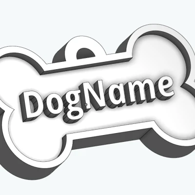 Thẻ Tên Cho Chó (Dog Tag)