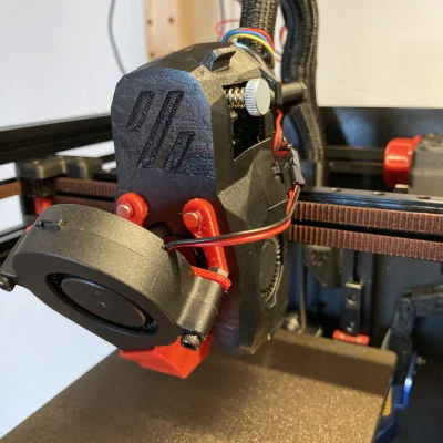 Quạt Làm Mát Vòng 5015 Hít Nam Châm Cho Mini Stealthburner Trên Voron 0