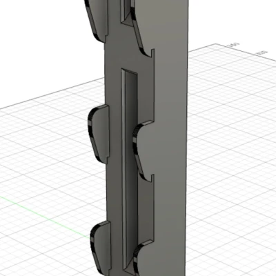 RepRack Kẹp Treo Tường Đơn cho Wall Control