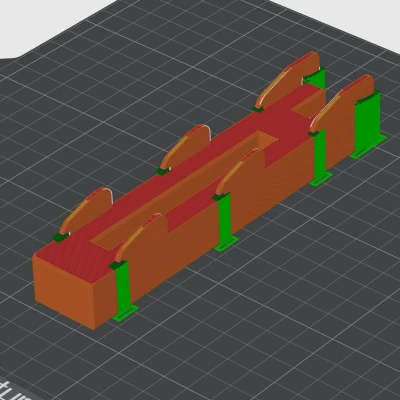 RepRack Kẹp Treo Tường Đơn cho Wall Control