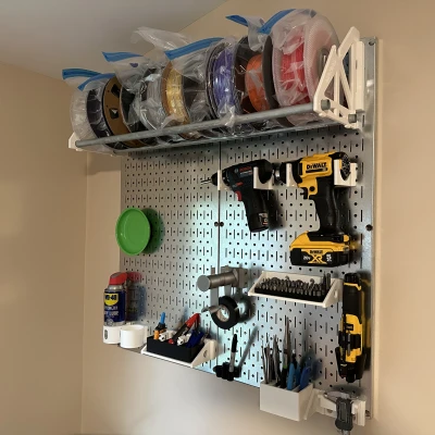 RepRack Kẹp Treo Tường Đơn cho Wall Control