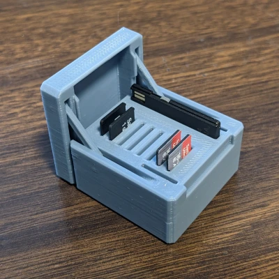 Hộp Đựng Thẻ SD In Liền