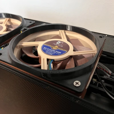 FormD T1 1.1 - Ống dẫn quạt Noctua NF-F12 PWM 120mm