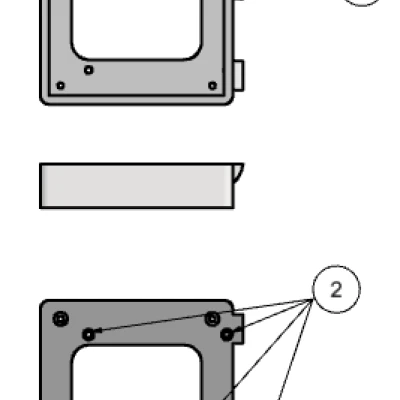 Giá đỡ màn hình Voron cho màn hình cảm ứng điện dung Waveshare 5 inch