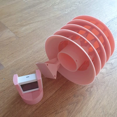 Tấm chắn bức xạ cho trạm đo thời tiết nhiệt kế Xiaomi Mijia / không cần hỗ trợ