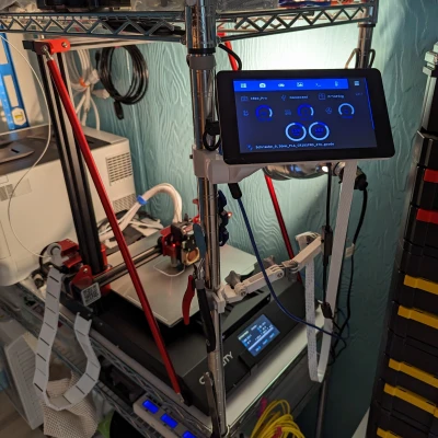 Giá đỡ Cột Màn hình Cảm ứng Raspberry Pi 7" Chịu lực Nặng