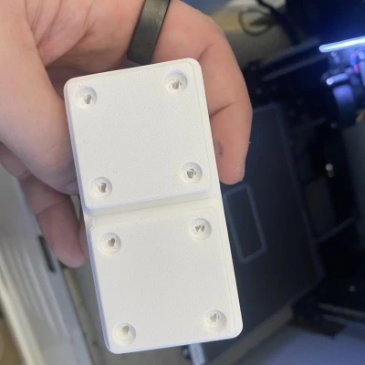 Giá đỡ thước cặp Mitutoyo Gridfinity - có sửa lỗi chảy