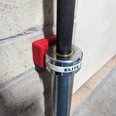 Giá đỡ tạ Olympic treo tường thẳng đứng + Bộ phận chống va đập