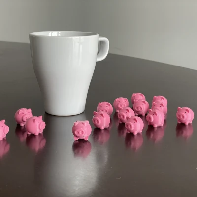 Heo Đất "Piggy" Nguyên Khối