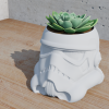 Chậu Cây Mũ Bảo Hiểm Stormtrooper - Thumbnail 1