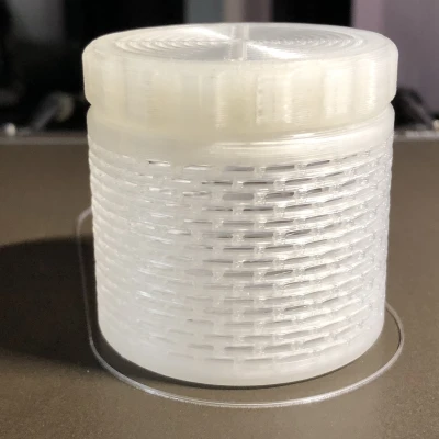 Hộp đựng cuộn sợi có túi hút ẩm silica