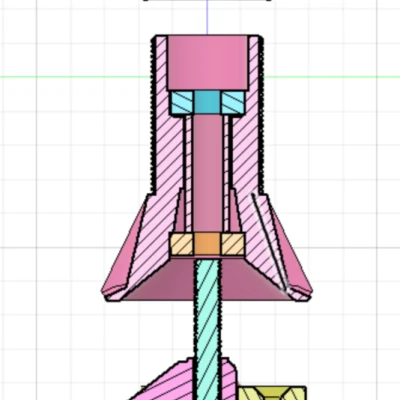 Giá đỡ cuộn chỉ có vòng bi + nam châm, sửa nhanh
