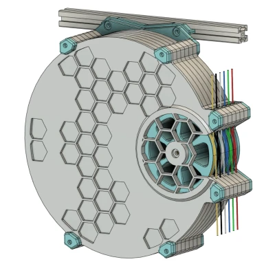 Stern-Wheeler: Bộ Đệm Sợi Nhựa Đa Vật Liệu