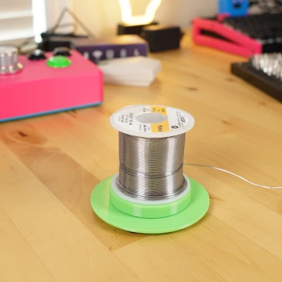 Giá đỡ cuộn thiếc hàn dọc v2