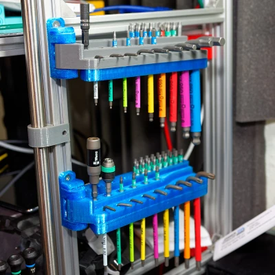 Giá đỡ bộ chìa lục giác Wera xoay ra