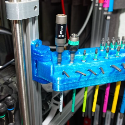 Giá đỡ bộ chìa lục giác Wera xoay ra