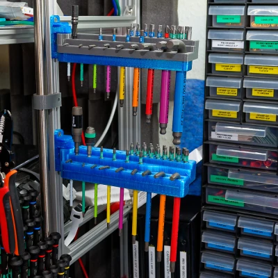 Giá đỡ bộ chìa lục giác Wera xoay ra