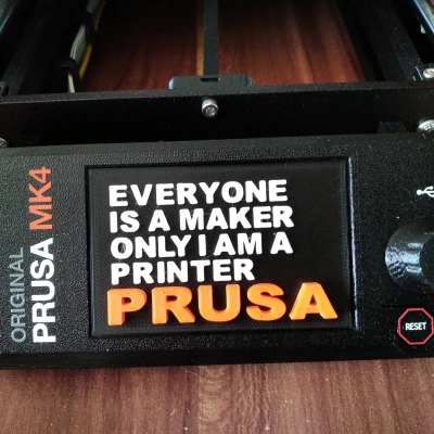 Vỏ che màn hình LCD cho Prusa Mk4