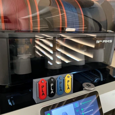 Giá đỡ vạch đánh dấu sợi Bambu AMS